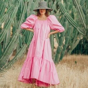 H&M Pink Maxi Dress